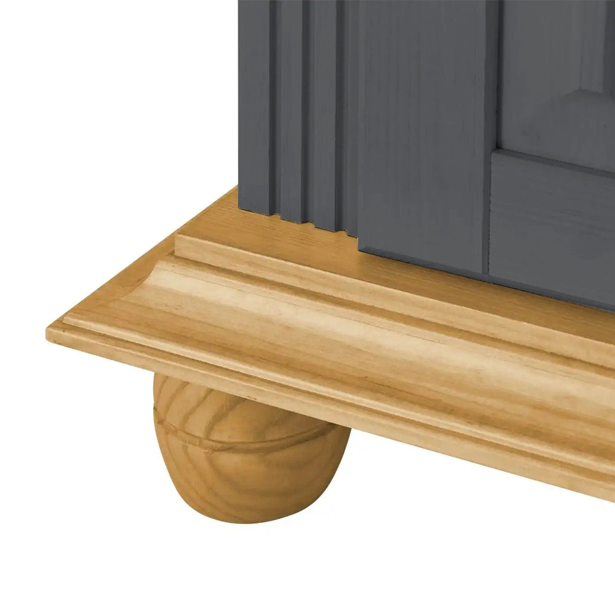 Kleiderschrank" Helsinki " grau, 194,5 cm