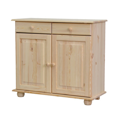 Schrank "Gräsö", feste Kiefer, farblos 83.4 cm