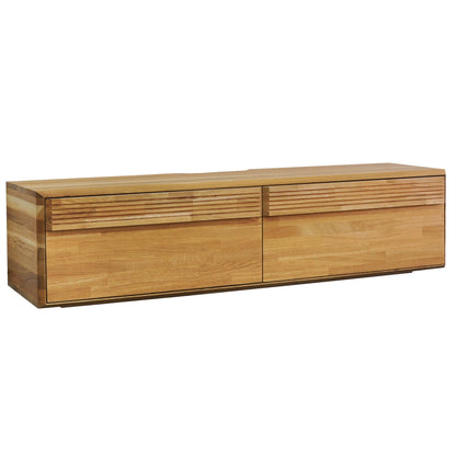 TV-Schrank "Eidfjord" aus massiver Eiche 160 cm