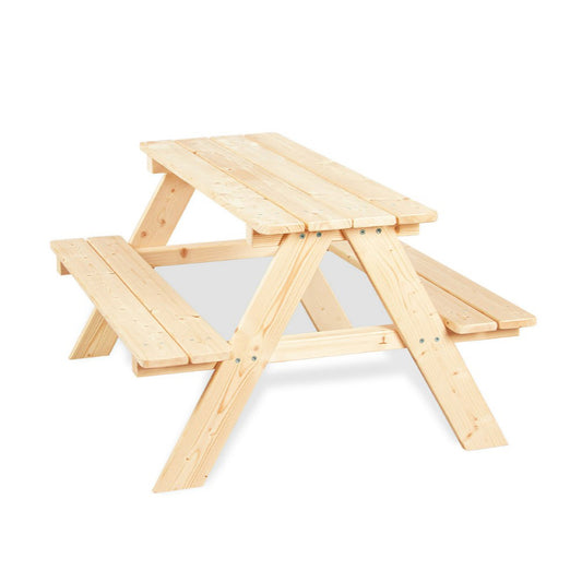 Gartentisch mit 2 Bänken